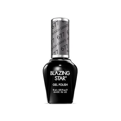 BLAZINGSTAR 677 Rough Granite 15 ml Soak Off Gel Nail Polish BLAZINGSTAR 677 Rough Granite 15 ml Soak Off Gel Nail Polish