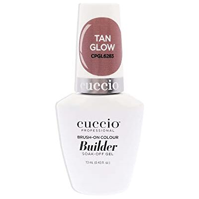 Cuccio Builder Gel for Nails 13ml, Hard Builder Gel for Nail Extensions, Nail Sculpting, Overlay, Nail Strengthening, UV/LED Cure, Professional Salon Use, Tan Glow Cuccio Builder Gel for Nails 13ml, Hard Builder Gel for Nail Extensions, Nail Sculpting, Overlay, Nail Strengthening, UV/LED Cure, Professional Salon Use, Tan Glow