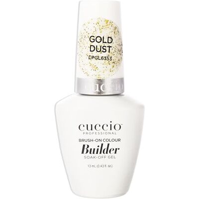 Cuccio Brush on Colour Builder Gel with Calcium LED/UV 13ml Gold Dust Cuccio Brush on Colour Builder Gel with Calcium LED/UV 13ml Gold Dust