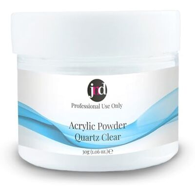 JND Acrylic Powder Professional Salon Quality Acrylic Nails Extension Nail Art (Quartz Clear, 30g) JND Acrylic Powder Professional Salon Quality Acrylic Nails Extension Nail Art (Quartz Clear, 30g)