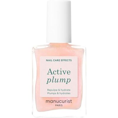 Manucurist Active Plump Baby Rose Nail Strengthener Clear Nail Polish Manucurist Active Plump Baby Rose Nail Strengthener Clear Nail Polish