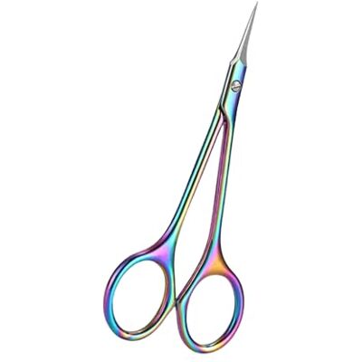 Alksubbm Stainless Steel Dead Skin Remover Comfortable Grip Scissors Grooming Tool Feet Care for Salon and Home Professional Use Stainless Steel Cuticle Cutter Alksubbm Stainless Steel Dead Skin Remover Comfortable Grip Scissors Grooming Tool Feet Care for Salon and Home Professional Use Stainless Steel Cuticle Cutter