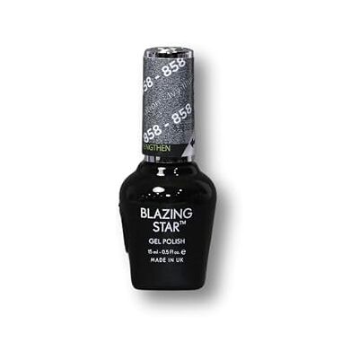 BLAZINGSTAR 858 Ivy Illumination 15 ml Soak Off Gel Nail Polish BLAZINGSTAR 858 Ivy Illumination 15 ml Soak Off Gel Nail Polish
