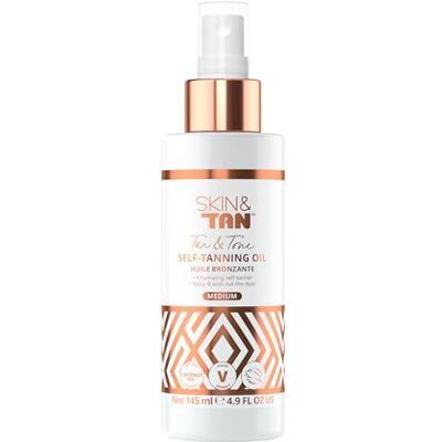 Skinny Tan - Tan & Tone - Medium - Self-tanning oil Skinny Tan - Tan & Tone - Medium - Self-tanning oil