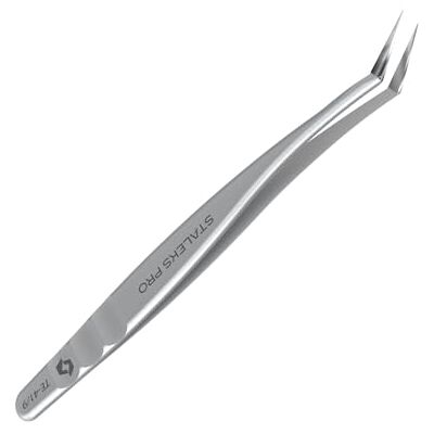STALEKS PRO Professional Eyelash Tweezers Expert 41 Type 9 (L-Shaped, 35 Inches) STALEKS PRO Professional Eyelash Tweezers Expert 41 Type 9 (L-Shaped, 35 Inches)