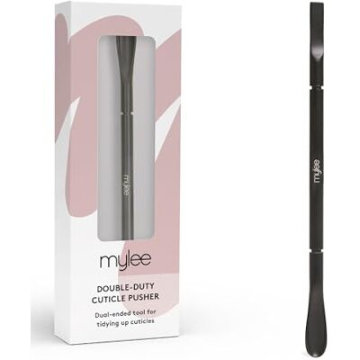 Mylee Cuticle Pusher – Duel-Ended Salon-Quality Cuticle Pusher, Matte Black Mylee Cuticle Pusher – Duel-Ended Salon-Quality Cuticle Pusher, Matte Black