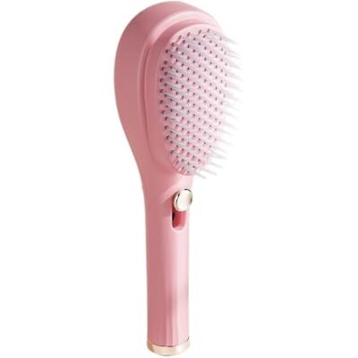 QXBFNDC Self Cleaning Hairbrush Portable Telescopic Comb QXBFNDC Self Cleaning Hairbrush Portable Telescopic Comb