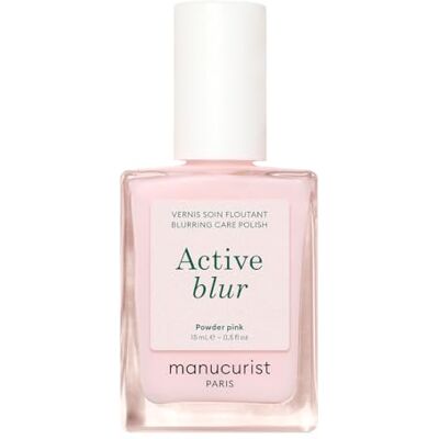 Manucurist Active Blur Powder Pink Matte Nail Strengthener Polish Manucurist Active Blur Powder Pink Matte Nail Strengthener Polish