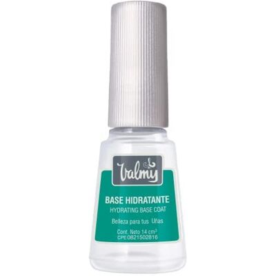 Valmy Re-Hydrating Base Coat – Clear Nail Varnish and Strengthening Primer and Treatment with Keratin and Vitamin E Valmy Re-Hydrating Base Coat – Clear Nail Varnish and Strengthening Primer and Treatment with Keratin and Vitamin E