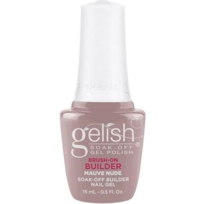 Gelish Brush-On Builder Mauve Nude 15 ml / 0.5 oz Gelish Brush-On Builder Mauve Nude 15 ml / 0.5 oz
