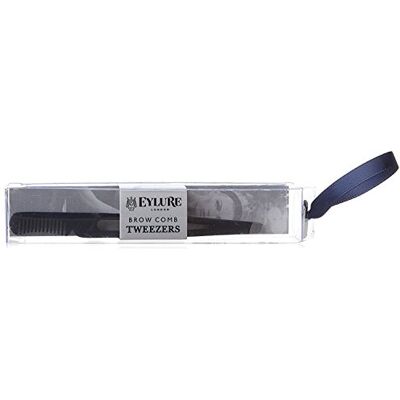 Eylure Brow and Lash Implement Slant Tip Tweezer with Comb Eylure Brow and Lash Implement Slant Tip Tweezer with Comb