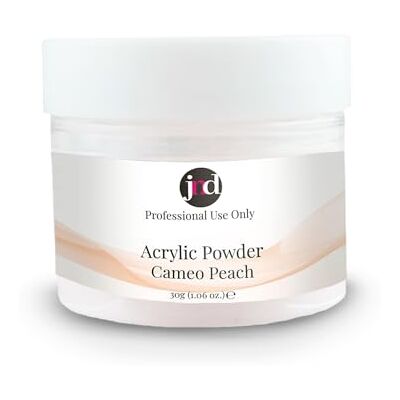 JND Acrylic Powder Professional Salon Quality Acrylic Nails Extension Nail Art (Cameo Peach, 30 g) JND Acrylic Powder Professional Salon Quality Acrylic Nails Extension Nail Art (Cameo Peach, 30 g)