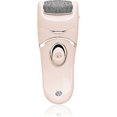 Rio 60 Second Pedi Electric Foot File Hard Skin Remover – Dual Speed Cordless Callus Remover for Smooth Feet – Includes 2 Micro-Abrasive Rollers – Battery Operated Pedicure Tool for Dry Cracked Heels Rio 60 Second Pedi Electric Foot File Hard Skin Remover – Dual Speed Cordless Callus Remover for Smooth Feet – Includes 2 Micro-Abrasive Rollers – Battery Operated Pedicure Tool for Dry Cracked Heels