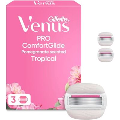 Gillette Venus Pro Comfortglide Tropical System Blades - Razor Blades Gillette Venus Pro Comfortglide Tropical System Blades - Razor Blades