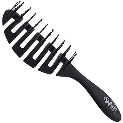 Wet Brush -pro Flex Dry Black - Hair Brush - HeatFlex, IntelliFlex, Vent-Design Wet Brush -pro Flex Dry Black - Hair Brush - HeatFlex, IntelliFlex, Vent-Design