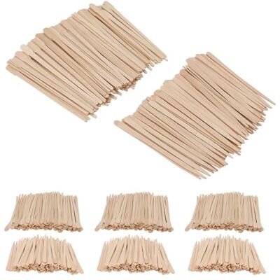 JOIKIT 2000 PCS Eyebrow Wax Sticks, 2 Style Wooden Wax Spatulas, Wood Wax Applicator Stick for Face Eyebrow JOIKIT 2000 PCS Eyebrow Wax Sticks, 2 Style Wooden Wax Spatulas, Wood Wax Applicator Stick for Face Eyebrow