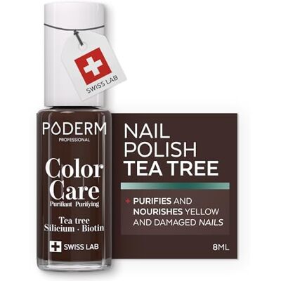 Poderm Poderm Color Care Nail Polish - Brown 833 - 8ml Poderm Poderm Color Care Nail Polish - Brown 833 - 8ml