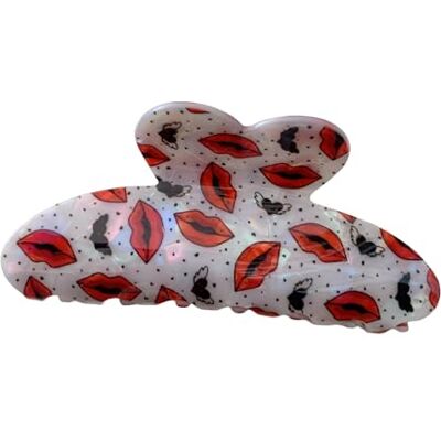 ZYOUQI Practical Acrylic Hair Clip in Lip Print Hair Decoration Hairpieces for Fashion Women with a Love for Accessories Acrylic Hair ZYOUQI Practical Acrylic Hair Clip in Lip Print Hair Decoration Hairpieces for Fashion Women with a Love for Accessories Acrylic Hair