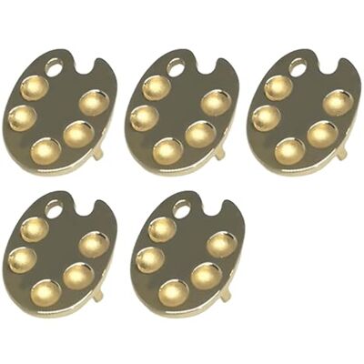 Ounfhtrttk Fingertip Manicure Palette Ring Mini Nail Art Color Palette Finger Ring Mixing Manicure Tools Ounfhtrttk Fingertip Manicure Palette Ring Mini Nail Art Color Palette Finger Ring Mixing Manicure Tools