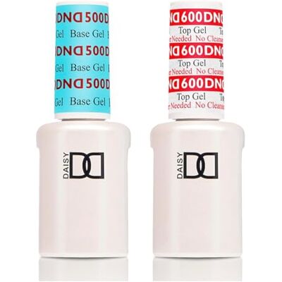 Daisy Tech DND 500 BASE GEL AND 600 TOP GEL SET Daisy Tech DND 500 BASE GEL AND 600 TOP GEL SET