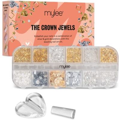 Mylee Crown Jewels Nail Art Kit, for Professional and Beginner Manicures Mylee Crown Jewels Nail Art Kit, for Professional and Beginner Manicures