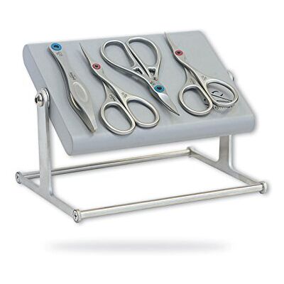 Premax Ringlock 4 Piece Stainless Steel Family Bathroom Set (Special Magnetic Revolving Stand/Case Manicure Scissors/Tweezers for Men/Nail and Cuticle Scissors for Ladies) Premax Ringlock 4 Piece Stainless Steel Family Bathroom Set (Special Magnetic Revolving Stand/Case Manicure Scissors/Tweezers for Men/Nail and Cuticle Scissors for Ladies)
