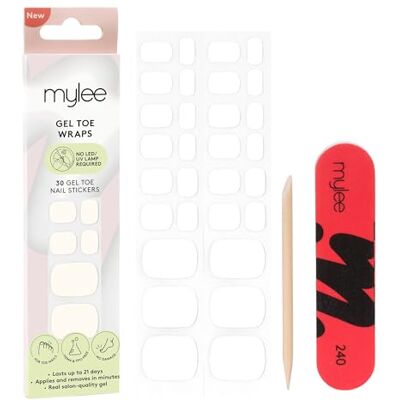 Mylee Gel Toe Wraps – Real Gel Pedicure, No Lamp Needed Mylee Gel Toe Wraps – Real Gel Pedicure, No Lamp Needed