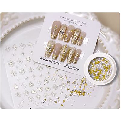 Buxuaaaa Bronzing Gold Silver Nail Stickers Heart Nail Art Stickers Self-adhsive Decals False Supplies Art-Decor Heart Self-adhsive Decals Bronzing for Home Buxuaaaa Bronzing Gold Silver Nail Stickers Heart Nail Art Stickers Self-adhsive Decals False Supplies Art-Decor Heart Self-adhsive Decals Bronzing for Home