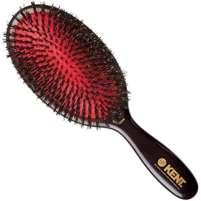 Kent - Medium Pure Black Bristle Cushion - Black Bristle - Medium - Hair Brush Kent - Medium Pure Black Bristle Cushion - Black Bristle - Medium - Hair Brush