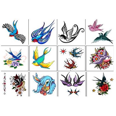 Kaz Creations Birds Collection (~ Swallow Tattoo #) Kaz Creations Birds Collection (~ Swallow Tattoo #)