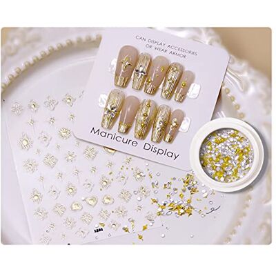 Buxuaaaa Bronzing Gold Silver Nail Stickers Heart Nail Art Stickers Self-adhsive Decals False Supplies Art-Decor Heart Self-adhsive Decals Bronzing for Home Buxuaaaa Bronzing Gold Silver Nail Stickers Heart Nail Art Stickers Self-adhsive Decals False Supplies Art-Decor Heart Self-adhsive Decals Bronzing for Home