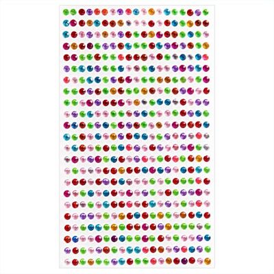 WBIAOTECH 437 Pcs/sheet 3D Diamond Face Jewels Eyeshadow Stickers Self Adhesive Body Eyebrow Nail Decals Decoration WBIAOTECH 437 Pcs/sheet 3D Diamond Face Jewels Eyeshadow Stickers Self Adhesive Body Eyebrow Nail Decals Decoration