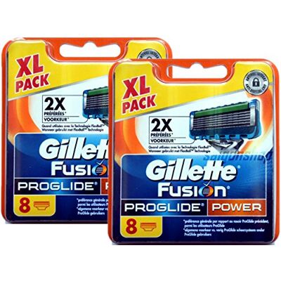 Gillette 16 Blades Proglide Power Razor Blades Gillette 16 Blades Proglide Power Razor Blades