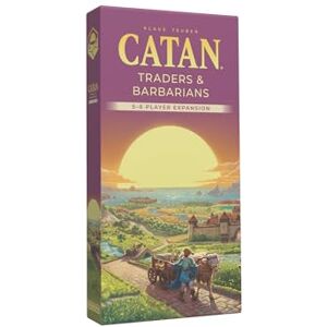 CATAN Traders & Barbarians: 5-6 Player Expansion 6th Edition Board Game Ages 12+ 3-6 Players 90-120 Minutes Playing Time CATAN Traders & Barbarians: 5-6 Player Expansion 6th Edition Board Game Ages 12+ 3-6 Players 90-120 Minutes Playing Time