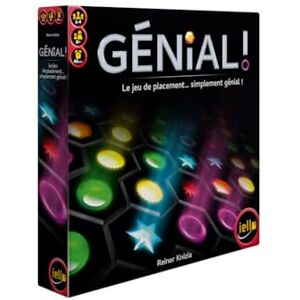 IELLO Awesome Placement & Strategy Game by Reiner Knizia 1-4 Players Hexagonal Domino Tiles Family & Experts 45 Min 8+ IELLO Awesome Placement & Strategy Game by Reiner Knizia 1-4 Players Hexagonal Domino Tiles Family & Experts 45 Min 8+
