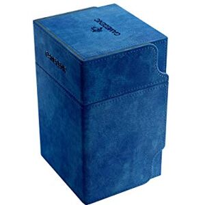 Gamegenic Watchtower 100-Card Convertible Deck Box, Blue Gamegenic Watchtower 100-Card Convertible Deck Box, Blue