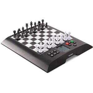 MILLENNIUM ChessGenius M810 chess computer with the world-famous software by Richard Lang. Game levels from beginner to tournament player. One of the most powerful chess computers with > 2000 ELO MILLENNIUM ChessGenius M810 chess computer with the world-famous software by Richard Lang. Game levels from beginner to tournament player. One of the most powerful chess computers with > 2000 ELO