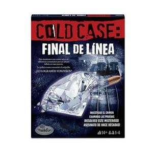 ThinkFun Cold Case 4: End of the Line Adult Board Games Beginner Murder Police Cases Solve Games 1 to 4 Players Solve Crime Escape Room ThinkFun Cold Case 4: End of the Line Adult Board Games Beginner Murder Police Cases Solve Games 1 to 4 Players Solve Crime Escape Room