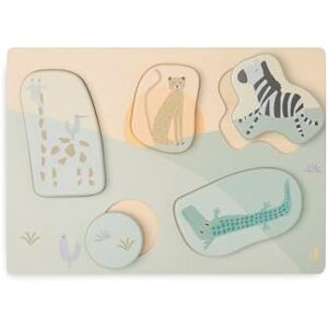 Jollein 105-001-67090 Wooden Puzzle Jollein 105-001-67090 Wooden Puzzle