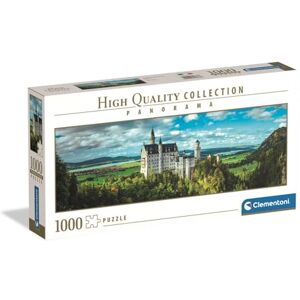 Clementoni Jigsaw Puzzle 1000 pieces Panorama Collection, The Neuschwanstein Castle, Puzzle for Adults 14-99 Years, Made in Italy, 39883 Clementoni Jigsaw Puzzle 1000 pieces Panorama Collection, The Neuschwanstein Castle, Puzzle for Adults 14-99 Years, Made in Italy, 39883