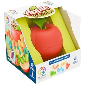 SmartGames Apple Puzzler, 1 Player Logic Game, 80 Challenges, Ages 8+ SmartGames Apple Puzzler, 1 Player Logic Game, 80 Challenges, Ages 8+