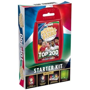 Top Trumps World Football Stars Top 200 Card Game – Chrome Pack Starter Kit Top Trumps World Football Stars Top 200 Card Game – Chrome Pack Starter Kit