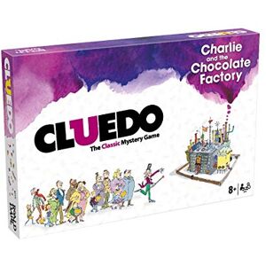 Winning Moves Charlie and the Chocolate Factory Cluedo Mystery Board Game, Play with Charlie Bucket, Veruca Salt and the Oompa-Loompas, Discover the secret's of Wonka's factory, fors ages 8 plus Winning Moves Charlie and the Chocolate Factory Cluedo Mystery Board Game, Play with Charlie Bucket, Veruca Salt and the Oompa-Loompas, Discover the secret's of Wonka's factory, fors ages 8 plus
