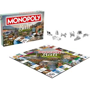 Winning Moves Bali Regional Monopoly Board Game – ideal for 2–6 players and makes a great gift for fans of tropical escapes and exotic island culture, aged 8 and up. Winning Moves Bali Regional Monopoly Board Game – ideal for 2–6 players and makes a great gift for fans of tropical escapes and exotic island culture, aged 8 and up.