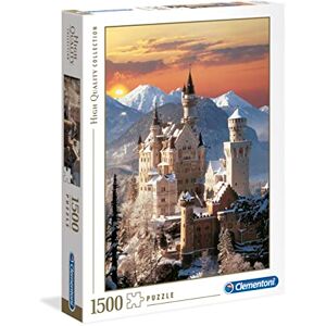 Clementoni 31925 Collection Puzzle for Adults and Children- Neuschwanstein 1500 Pieces Clementoni 31925 Collection Puzzle for Adults and Children- Neuschwanstein 1500 Pieces