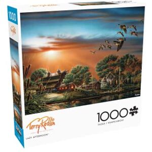 Buffalo Terry Redlin Lazy Afternoon 1000 Piece Jigsaw Puzzle Buffalo Terry Redlin Lazy Afternoon 1000 Piece Jigsaw Puzzle