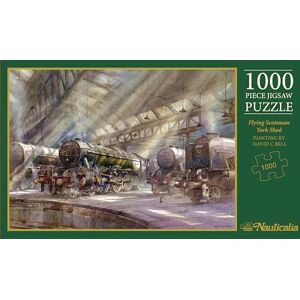 Nauticalia Flying Scotsman York Shed 1000-piece Puzzle - Puzzle Nauticalia Flying Scotsman York Shed 1000-piece Puzzle - Puzzle