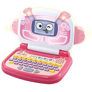 LeapFrog Clic the ABC 123 Laptop Interactive Learning Laptop for Kids with Letters & Numbers Suitable for Boys & Girls 3, 4, 5, 6+ Years Pink LeapFrog Clic the ABC 123 Laptop Interactive Learning Laptop for Kids with Letters & Numbers Suitable for Boys & Girls 3, 4, 5, 6+ Years Pink
