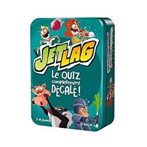 Asmodee Jet LAG Party Game for Adults and Children from 12 Years Old Quizzes and Hilarious Board Game for Parties With Friends 3 to 8 Players 20 Min French Version Asmodee Jet LAG Party Game for Adults and Children from 12 Years Old Quizzes and Hilarious Board Game for Parties With Friends 3 to 8 Players 20 Min French Version