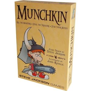 Jackson , Munchkin, Board Game, Ages 10+, 3 to 6 Players, 60 Minutes Playing Time, Black Jackson , Munchkin, Board Game, Ages 10+, 3 to 6 Players, 60 Minutes Playing Time, Black